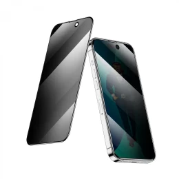 محافظ صفحه گلس ای بدون خش سه بعدی  برای آیفون 14 پرو مکس (6.7 اینچ)  - برند گرین لاین Green lion