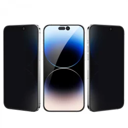 محافظ صفحه نمایش 3D Silicone Plus برای iPhone 15 Pro - Clear - برند گرین لاین Green lion