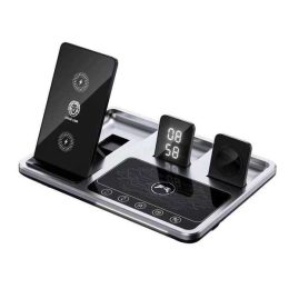 استند شارژ وایرلس چندکاره گرین لاین مدل GN4IN1WCS