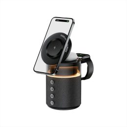 [GN5N1WCH1BK] Green Lion 5 in 1 Wireless Charger (_Black)_11zon