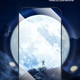 محافظ تمام صفحه Green 9H Steve Glass Strong برای iPhone 13 Pro Max/14 Plus (6.7 اینچ)  - برند گرین لاین Green lion