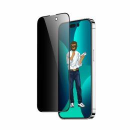 [GN9HSPY14] Green Lion 9H Steve Privacy Full Glass Screen Protector