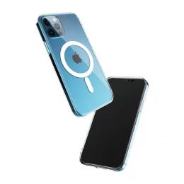 قاب مغناطیسی خلاقانه ضد شوک 360 درجه برای iPhone 13 Pro 6.1 اینچی - Clear - برند گرین لاین Green lion