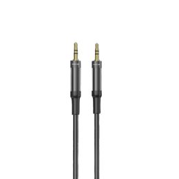 [GNAUXTAUXCBK] Green Lion AUX to AUX Braided Cable 1M - Black
