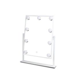[GNBR9LEDMIRWH] Green Lion Brightening 9 Led Makeup Mirror - White