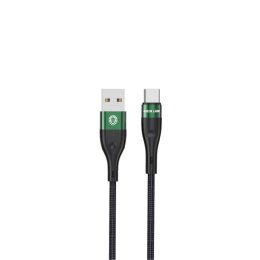 [GNCBAMIC1MBK] Green Lion USB-A to Micro USB Braided Cable 1M - Black