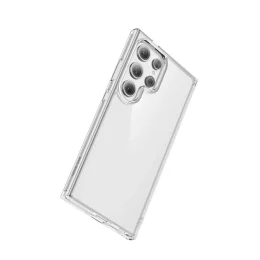 قاب Crystal Clear برای Samsung Galaxy S24 Ultra - Clear - برند گرین لاین Green lion