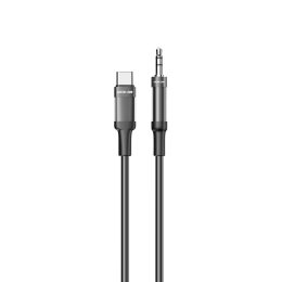 [GNCTAUXCBK] Green Lion USB-C to AUX Braided Cable 1M - Black