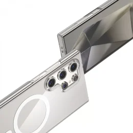قاب Magsafe Delgado برای S24Ultra - Clear - برند گرین لاین Green lion