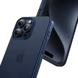 قاب کامپیوتر دلگادو برای آیفون 15 پرو - آبی - برند گرین لاین Green lion