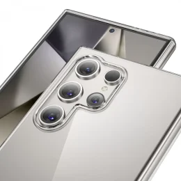 قاب کامپیوتر دلگادو برای S24Ultra - Clear - برند گرین لاین Green lion