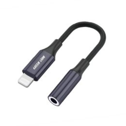 [GNEALTG35MM] Earphone Adapter Lightning to 3.5mm Audio Cable (12cm) - Gray