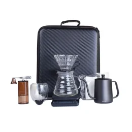 ست قهوه ساز G-40 ( کیت 8 در 1 ) - برند گرین لاین Green lion