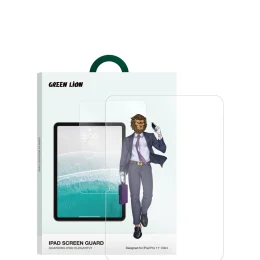 iPad Screen Guard iPad Pro 11" - پاک کردن - برند گرین لاین Green lion