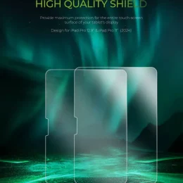 iPad Screen Guard iPad Air 10.9 اینچی - پاک - برند گرین لاین Green lion