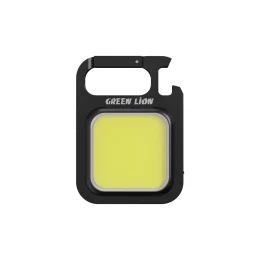 چراغ قوه جاکلیدی 300lm 500mAh - مشکی - برند گرین لاین Green lion