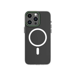 قاب محافظ لنز Magsafe برای iPhone 15 Pro Max - Clear - برند گرین لاین Green lion