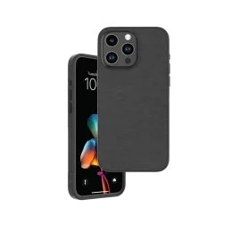 قاب چرمی Magsafe طراحی زیبا برای iPhone 15Pro - مشکی - برند گرین لاین Green lion