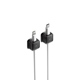 [GNMCLIORAGBK] Green Lion Magnetic Clip Cable Organizer - Black