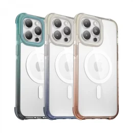 Magsafe Gradio Anti Collision Corner برای iP15 Promax-Green/Black - برند گرین لاین Green lion