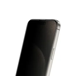 شیشه سه بعدی پیکاسو - iP15Pro - شفاف - برند گرین لاین Green lion