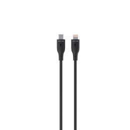 [GNPVCUSCLGBK] Green Lion USB-C To Lightning PVC Cable - Black