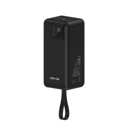 [GNPWT50KPBBK] Green Lion Power Tank Power Bank 50000mAh PD 22.5W with Fast Charging Cable - Black