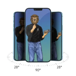 محافظ صفحه نمایش گلس ای کامل Green 9H Steve  برای آیفون 11 - مشکی - برند گرین لاین Green lion