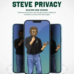 محافظ صفحه نمایش گلس ای کامل Green 9H Steve  برای iPhone 11 Pro Max - مشکی - برند گرین لاین Green lion