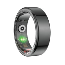 [GNSMRING9BK] Green Lion Smart Ring With Charging Case (9-18.9mm)