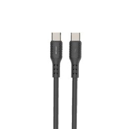 [GNUSBCTCCBK] Green Lion TC-TC 50W data cable1m PVC Black-Orange TypeC-TypeC