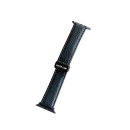 Green Lion Genuine Leather Buckle Watch Band1