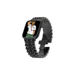Green Lion Mettalic Picolla Acero Correa Bracelet Watch Strap1