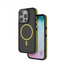 قاب Rouge برای آیفون 15 پرو - زرد - برند لِوِلو Levelo