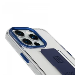 قاب سیلیکونی Graphia IMD برای iPhone 15 Pro Max - آبی - برند لِوِلو Levelo