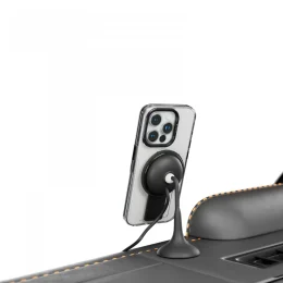 قاب سیلیکونی Graphia IMD برای iPhone 15 Pro Max - مشکی - برند لِوِلو Levelo