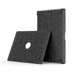 کیف مک بوک چرمی Air 15.3 اینچی - مشکی - برند لِوِلو Levelo