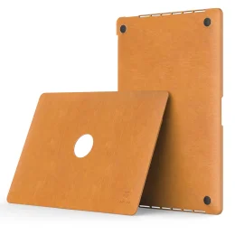 کیف مک بوک چرمی Pro 16 - قهوه ای - برند لِوِلو Levelo