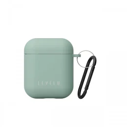 Gorra Silicone Airpods قاب 1/2 - سبز - برند لِوِلو Levelo