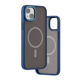 قاب پشتی مات Magsafe Kayo iPhone 14 Plus - آبی/آبی - برند لِوِلو Levelo