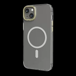 قاب پشتی شفاف MagSafe Sensa برای iPhone 14 Plus - Clear/Champagne - برند لِوِلو Levelo