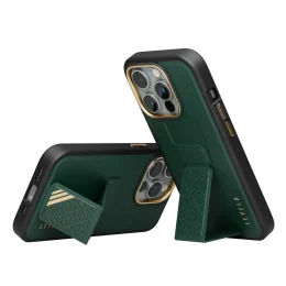 قاب Morphix Cuero Gripstand برای آیفون 15 پرو -  - برند لِوِلو Levelo