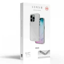 MagSafe Solo قاب For iPhone 15 Pro Max - White - برند لِوِلو Levelo