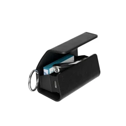 کیف چرمی نئو برای IQOS Iluma 2023 با محفظه سیگار Terra - مشکی - برند لِوِلو Levelo