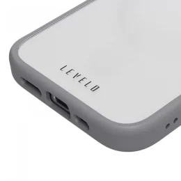 قاب سولو برای آیفون 15 پرو - خاکستری - برند لِوِلو Levelo