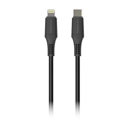 [P12CLV2BK] Powerology Type-C to Lightning PVC Cable (1.2m-4ft)