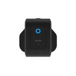 شارژر فوق فشرده 20 واتی PD GaN UK - مشکی - برند پاورولوژی Powerology