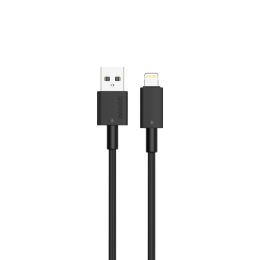 [PD-CBL0002-BK] Porodo USB-A to Lightning Durable Charging Cable (_Black)