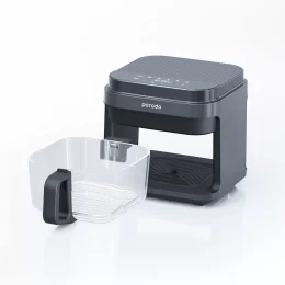 سرخ کن قابلمه ای گلس ای لایف استایل 5.5 لیتری 1200 واتی - مشکی - برند پرودو Porodo