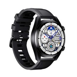 [PD-NEBULA-BK] Porodo Nebula Smart Watch Black dial with Black Silicone Band_ (_Black)
